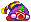 Sprite of Gryll after being defeated from Kirby's Star Stacker