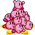 "10 Kirbys" (Kirby Mass Attack)
