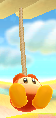 A Swinging Waddle Dee from Kirby: Triple Deluxe