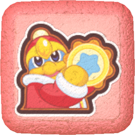File:KDB King Dedede Tambourine character treat.png