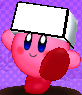 The Qbby Cap in Kirby Battle Royale (obtainable by scanning Qbby's amiibo)
