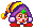 In-game sprite from Kirby's Star Stacker