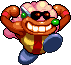 Max Flexer's in-game sprite from Kirby Quest