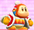 The Waddle Dee mask in Dedede's Drum Dash Deluxe