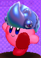 The Hornhead Helmet in Kirby Battle Royale