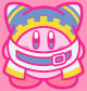 Kirby dressed as Magolor, for the KIRBY MUTEKI! SUTEKI! CLOSET merchandise series