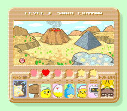 KDL3 Sand Canyon stage select.png