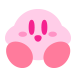 Icon for "stuffed animals / hobbies" in Kirby Portal's merchandise section