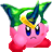 The unlockable Alternate costume for Beetle from Kirby Fighters Deluxe, based on the Hydra