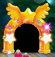 A Goal Door in Kirby: Triple Deluxe