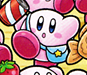 Kirby with a purse in Find Kirby!! (Gourmet Race)