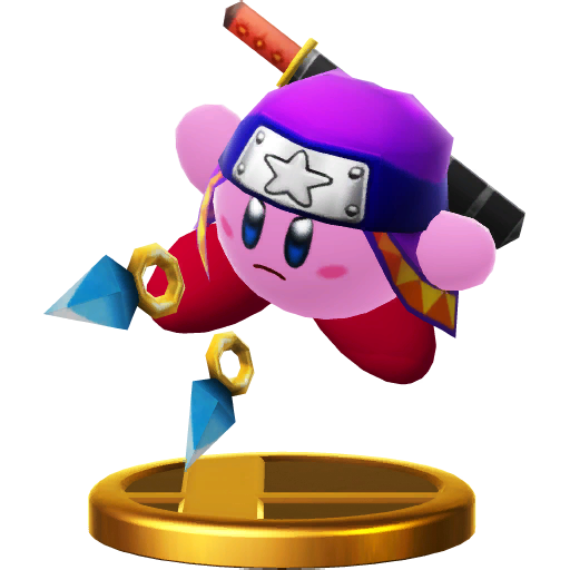 File:Ninja Kirby Trophy Smash 4.png