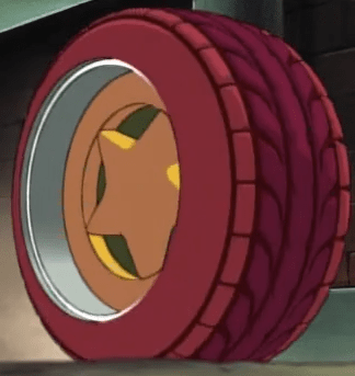 File:Anime Wheel Kirby transformed.png