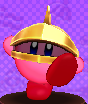 The Sir Kibble Helmet in Kirby Battle Royale