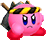The unlockable Alternate costume for Hammer from Kirby Fighters Deluxe