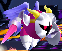 Galacta Knight in Kirby: Planet Robobot