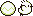 Crack-Tweet's egg and chick sprites from Kirby's Dream Land 2