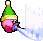 Sword Kirby's Final Sword sprite in Kirby & The Amazing Mirror