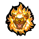 File:KPR Fire Lion Sticker.png