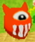 Angry Scarfy in Kirby 64: The Crystal Shards