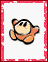 Waddle Dee card from Kirby Card Swipe in Kirby Super Star Ultra