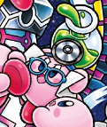 Doctor Kirby in Find Kirby!! Big Gathering at the Party!