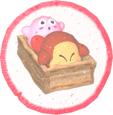 File:KDB Kirby and Waddle Dee character treat.png