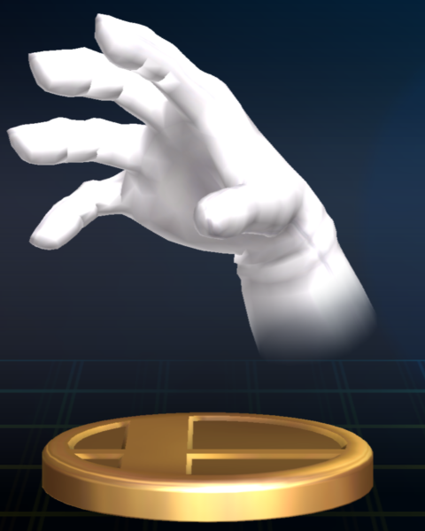 File:SSBB Master Hand Trophy.png