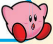 Artwork of Kirby jumping in Kirby's Dream Land 2