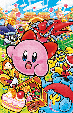 File:Kirby Meets the Squeak Squad cover key art.png