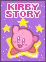 The "Kirby Story" poster from Mario & Luigi: Superstar Saga