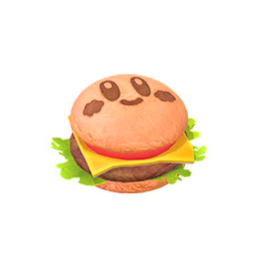 File:NSO KatFL April 2022 Week 1 - Character - Kirby Burger.png