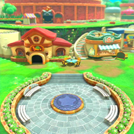 File:NSO KatFL April 2022 Week 1 - Background 2 - Waddle Dee Town.png