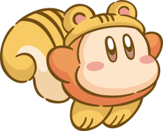 Kirby Picnic Squirrel Waddle Dee artwork.png