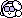 Sprite of a sleeping Tick-Tock Jr., from the Game Boy version of Kirby's Star Stacker.