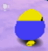 A Gabon with no skull in Kirby 64: The Crystal Shards