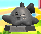 Stone sculpture from Kirby: Planet Robobot