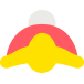 Artwork of King Dedede's crown as the icon for "apparel / accessories"