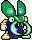 Milky Way Wishes palette from Kirby Super Star (as a mid-boss)