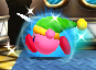 Kirby under the effect of Dash Shoes from Kirby Fighters