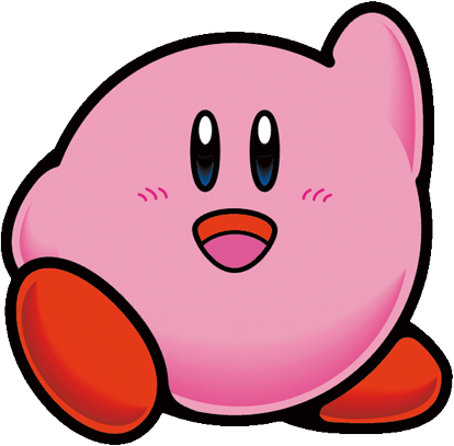 File:KSS Kirby Victory Pose artwork.png