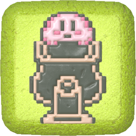 File:KDB Pixel Kirby Cannon character treat.png