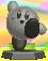 Kirby Statue Stone sculpture from Kirby: Triple Deluxe
