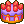 Sprite of Dekofloof's cake from Kirby Mass Attack, which it drops to hinder the Kirbys