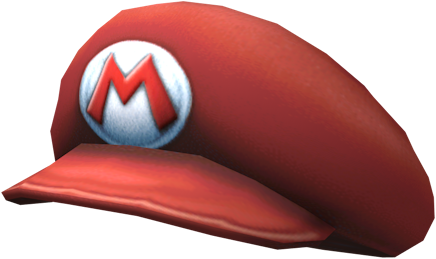 File:SSBB Mario Hat model.png
