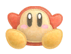 The Waddle Dee doll from Kirby's Epic Yarn