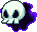Skully's sprite, as represented by a keychain in Kirby: Triple Deluxe
