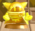 The Magolor statue