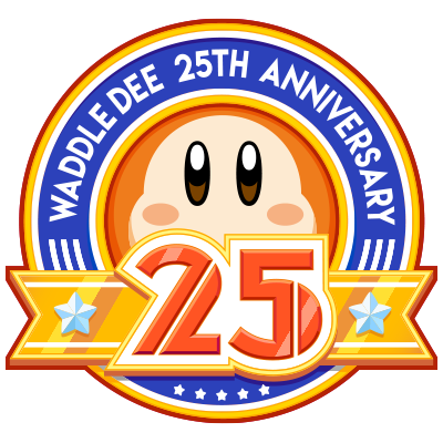 File:Waddle Dee 25th logo.png