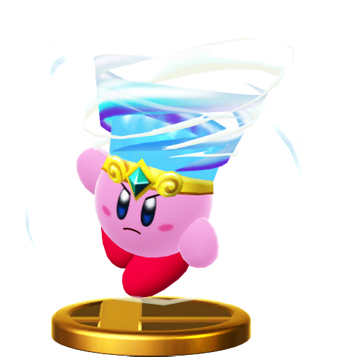 File:SSB4 Wii U Tornado Kirby trophy model.png